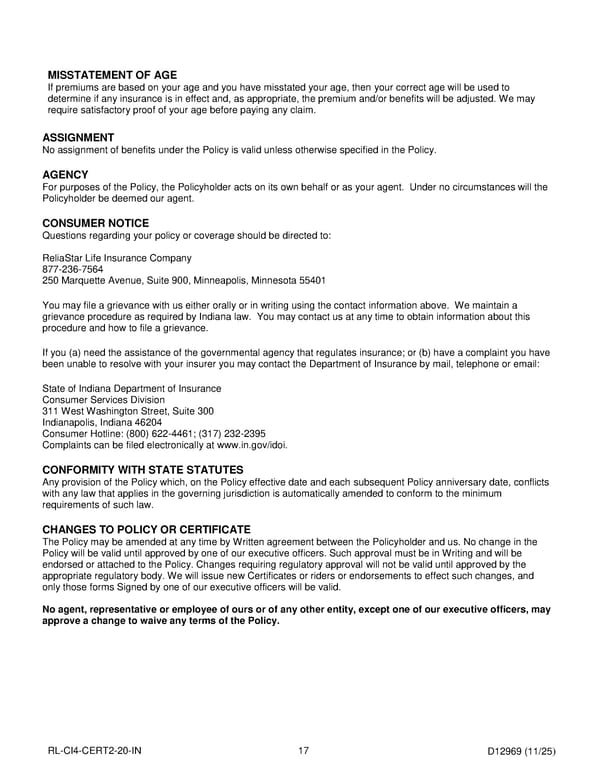 Critical Illness Insurance Plan for Noblesville Schools Employees - Page 18