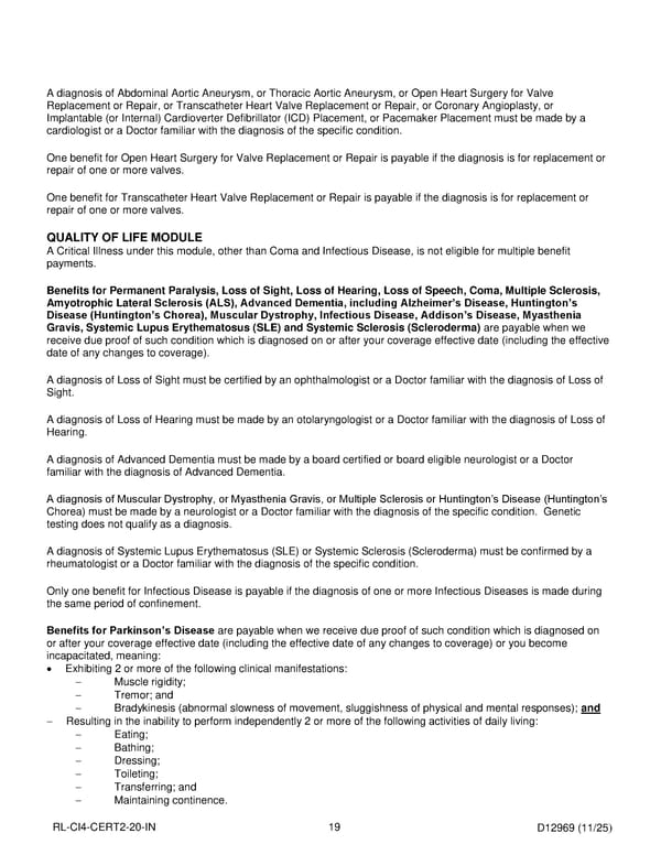 Critical Illness Insurance Plan for Noblesville Schools Employees - Page 20