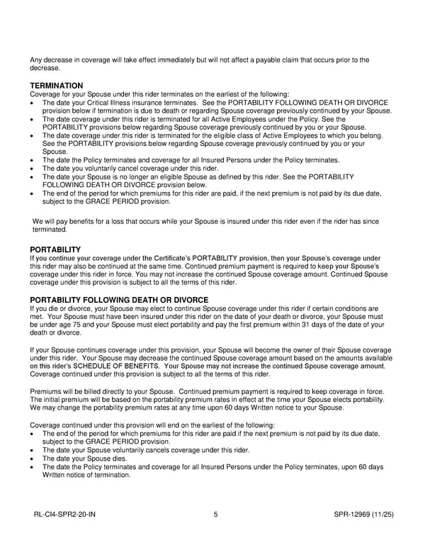 Critical Illness Insurance Plan for Noblesville Schools Employees - Page 27