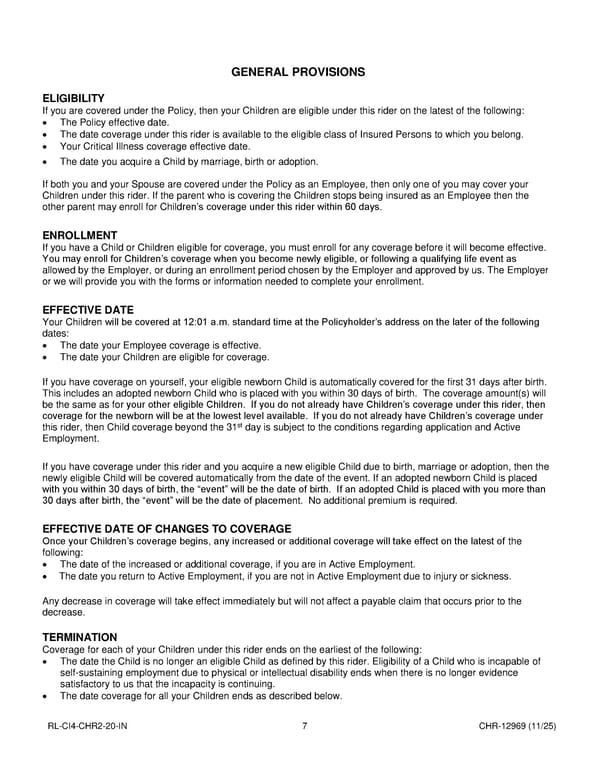 Critical Illness Insurance Plan for Noblesville Schools Employees - Page 36