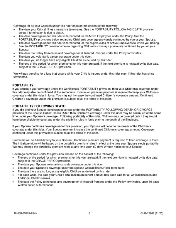 Critical Illness Insurance Plan for Noblesville Schools Employees - Page 37