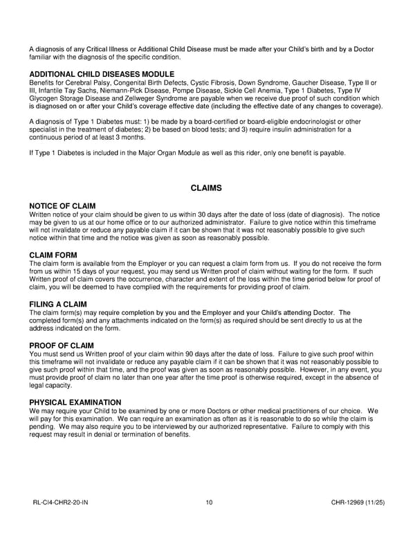 Critical Illness Insurance Plan for Noblesville Schools Employees - Page 39