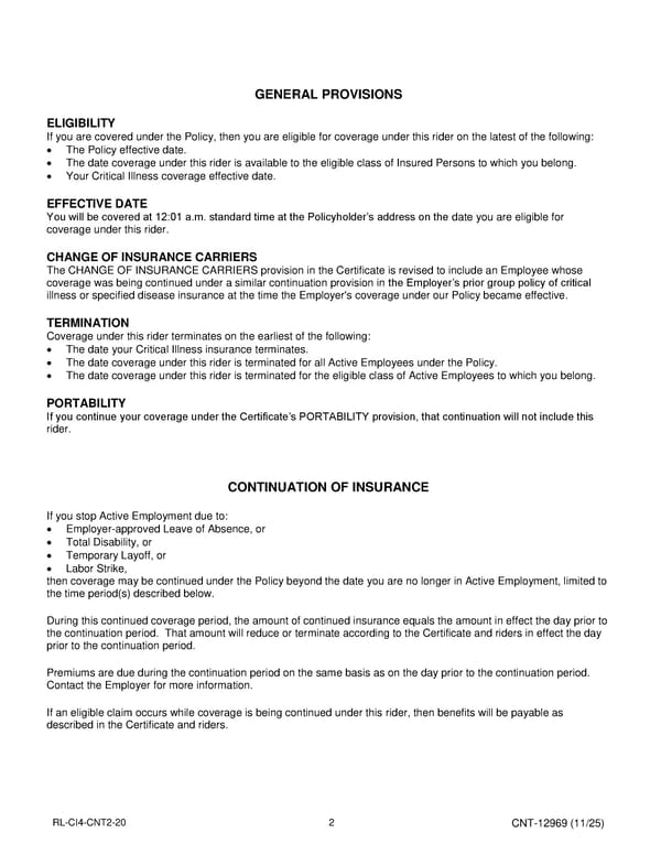 Critical Illness Insurance Plan for Noblesville Schools Employees - Page 42