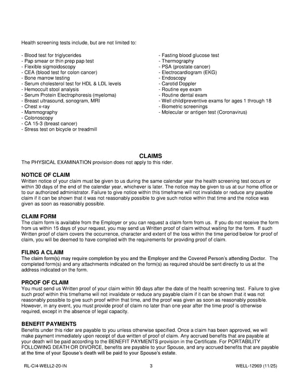 Critical Illness Insurance Plan for Noblesville Schools Employees - Page 47