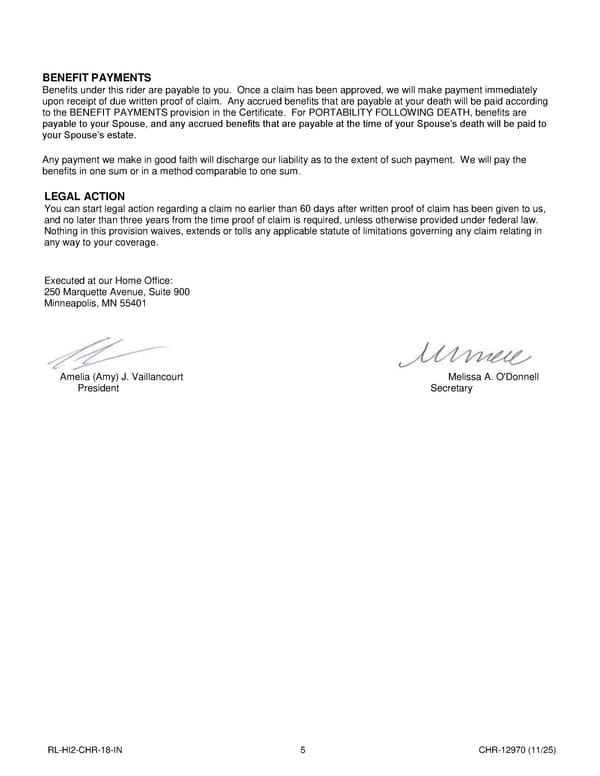 Hospital Confinement Indemnity Insurance Plan for Noblesville Schools - Page 24