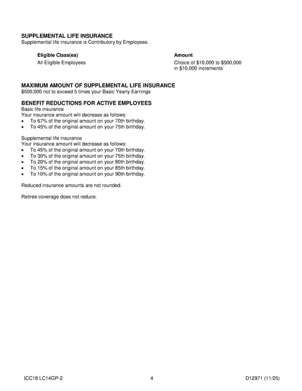 Group Term Life Insurance Plan for Noblesville Schools - Page 5