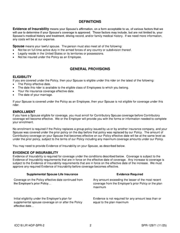 Group Term Life Insurance Plan for Noblesville Schools - Page 18
