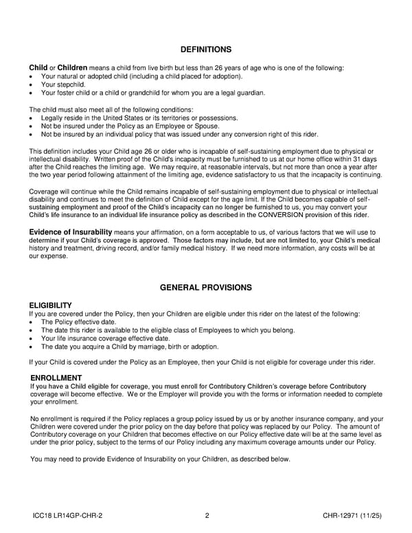Group Term Life Insurance Plan for Noblesville Schools - Page 26