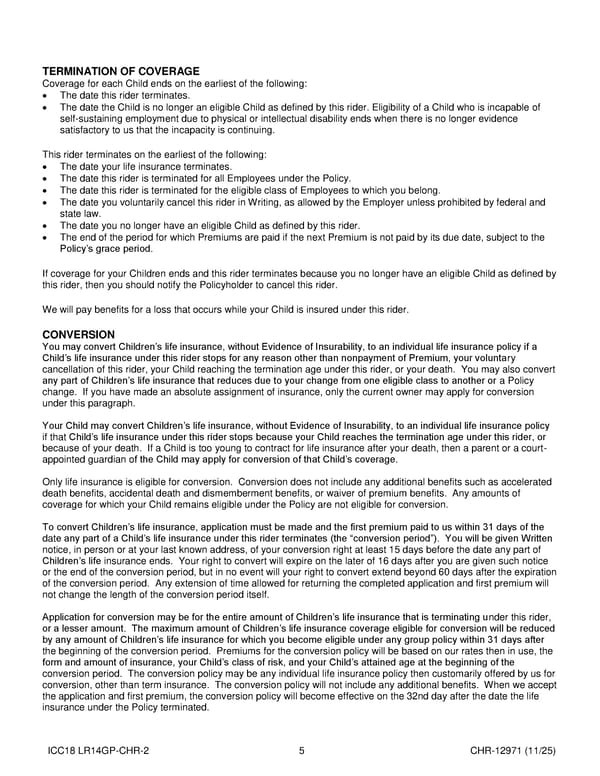 Group Term Life Insurance Plan for Noblesville Schools - Page 29