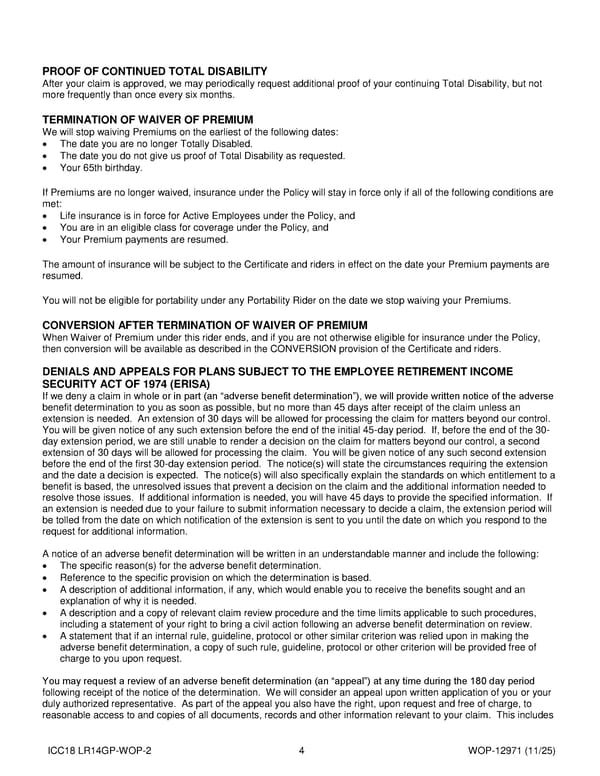 Group Term Life Insurance Plan for Noblesville Schools - Page 35