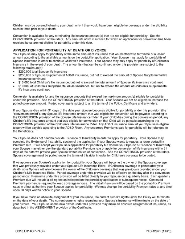 Group Term Life Insurance Plan for Noblesville Schools - Page 55