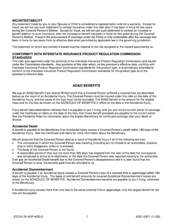 Group Term Life Insurance Plan for Noblesville Schools - Page 64