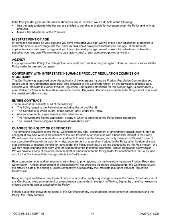 Short Term Disability Income Insurance Plan for Noblesville Schools - Page 13