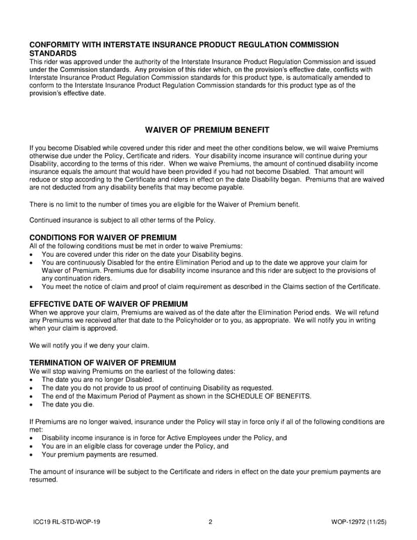 Short Term Disability Income Insurance Plan for Noblesville Schools - Page 28