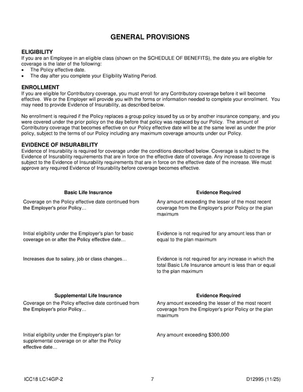 Noblesville Schools Group Term Life Insurance Plan - Page 8