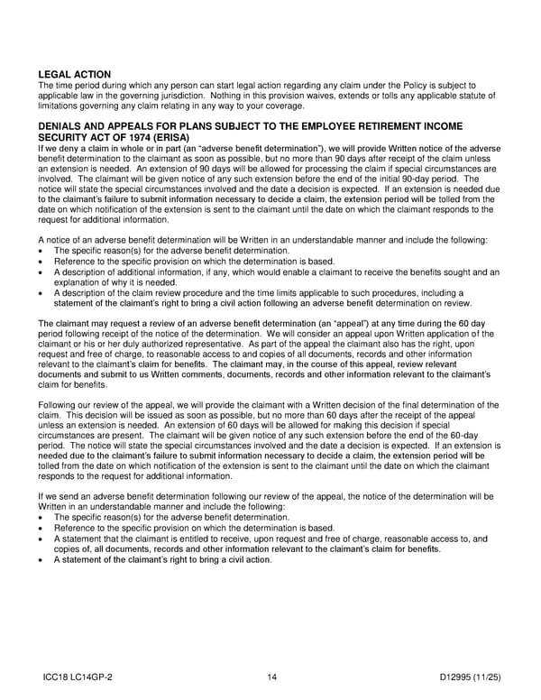 Noblesville Schools Group Term Life Insurance Plan - Page 15