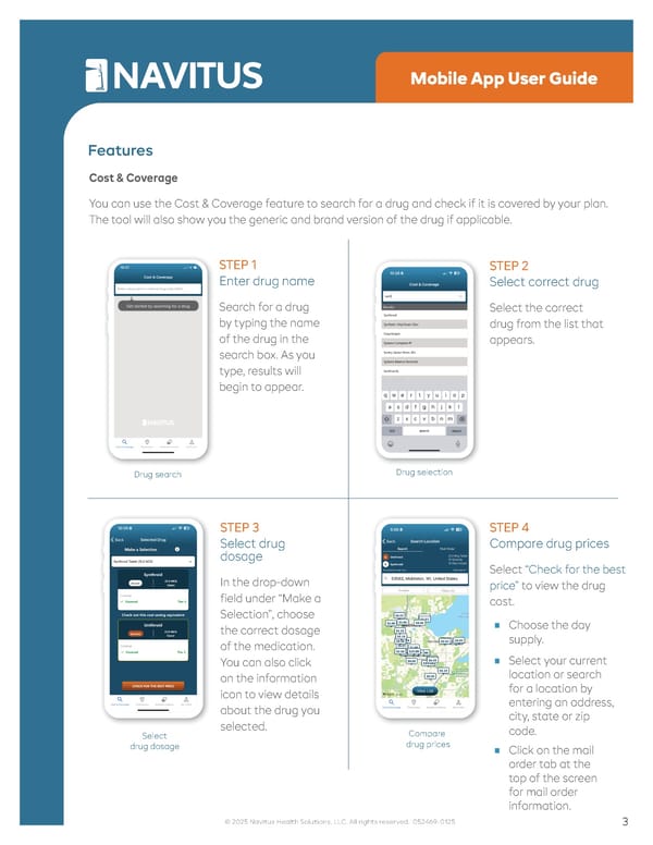 Navitus Mobile App User Guide - Page 3