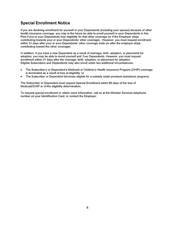 Benefit Booklet: Plan 1 - Page 7