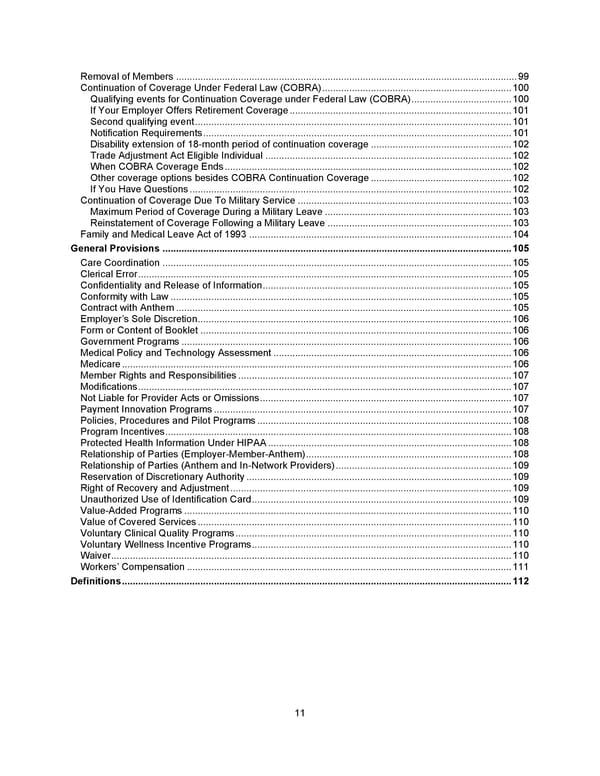 Benefit Booklet: Plan 1 - Page 12