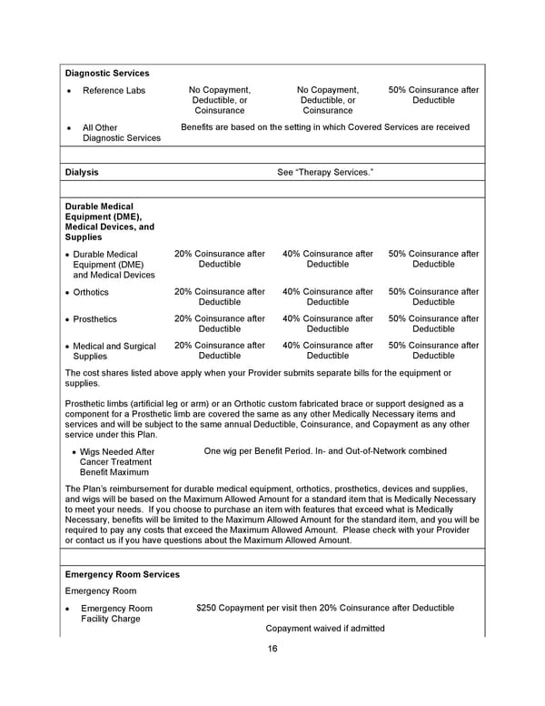 Benefit Booklet: Plan 1 - Page 17