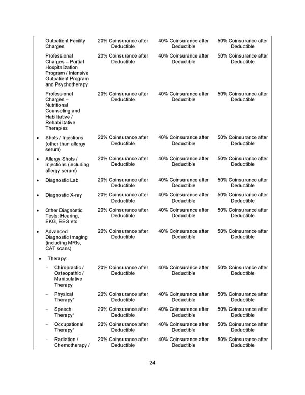 Benefit Booklet: Plan 1 - Page 25