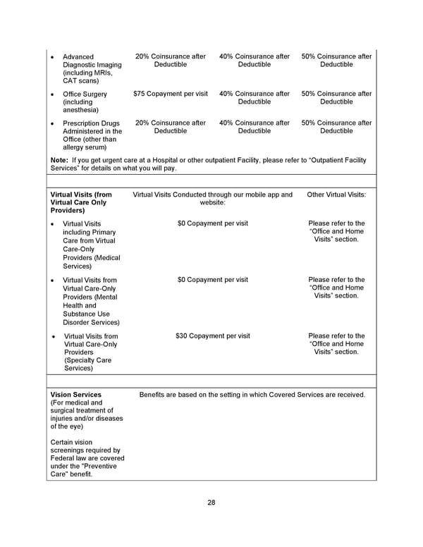 Benefit Booklet: Plan 1 - Page 29