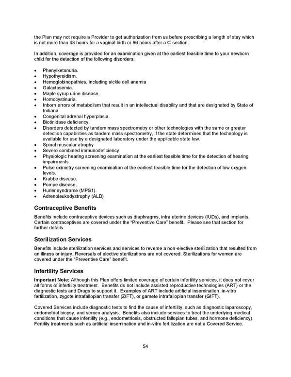 Benefit Booklet: Plan 1 - Page 55