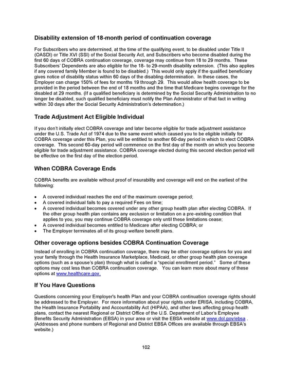 Benefit Booklet: Plan 1 - Page 103