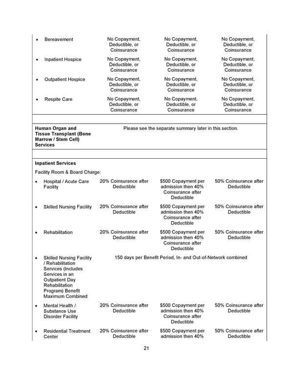 Benefit Booklet: Plan 2 - Page 22