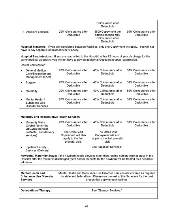 Benefit Booklet: Plan 2 - Page 23