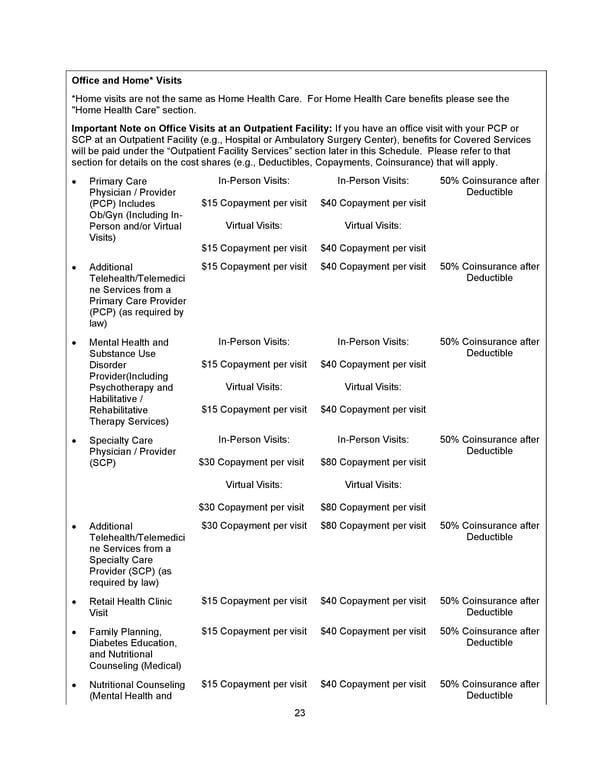 Benefit Booklet: Plan 2 - Page 24