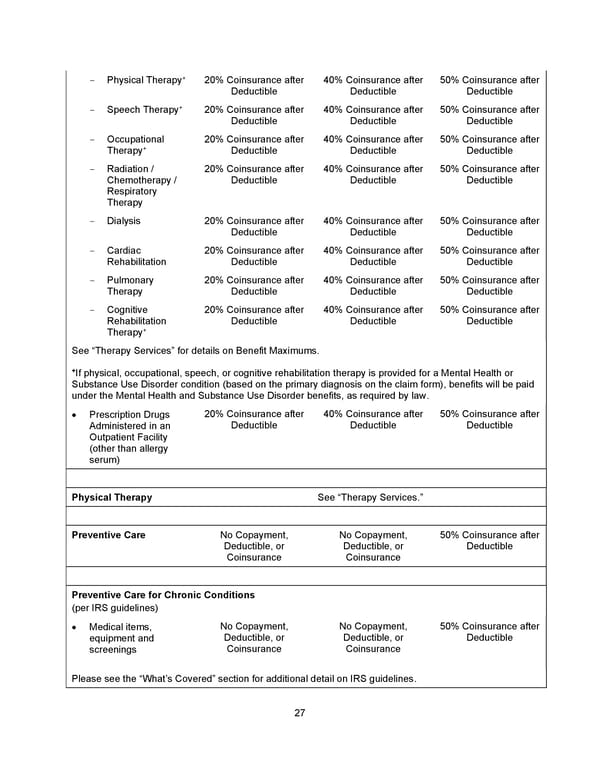Benefit Booklet: Plan 2 - Page 28