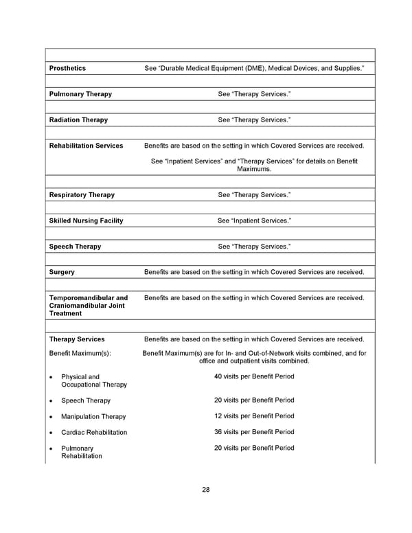 Benefit Booklet: Plan 2 - Page 29