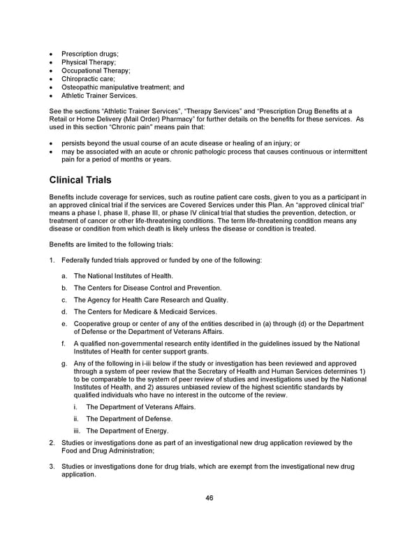 Benefit Booklet: Plan 2 - Page 47