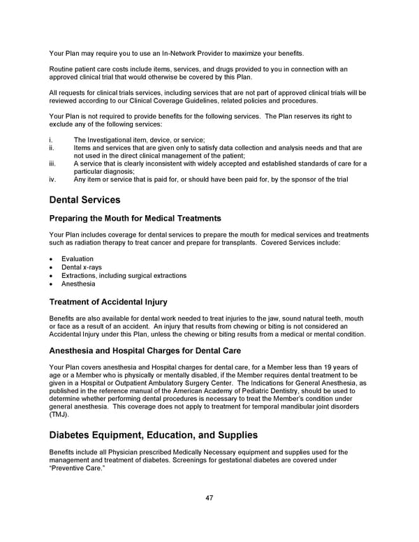 Benefit Booklet: Plan 2 - Page 48