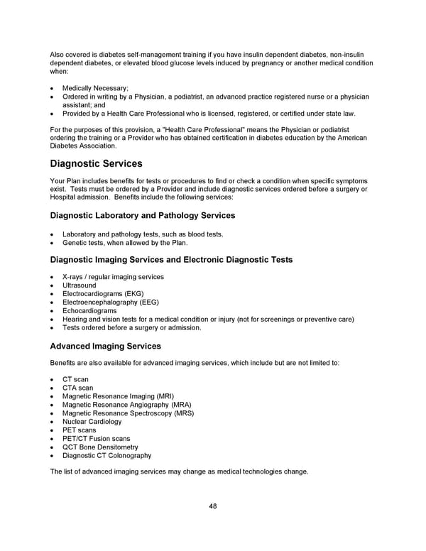 Benefit Booklet: Plan 2 - Page 49