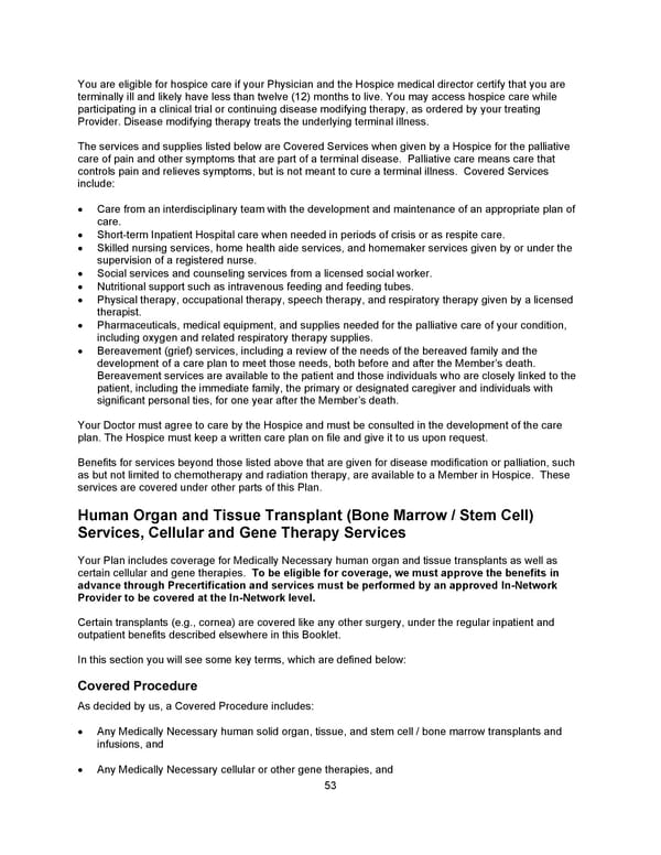 Benefit Booklet: Plan 2 - Page 54