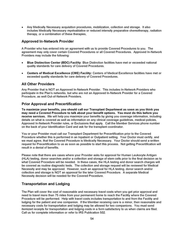 Benefit Booklet: Plan 2 - Page 55