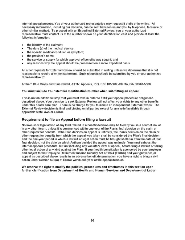 Benefit Booklet: Plan 2 - Page 97