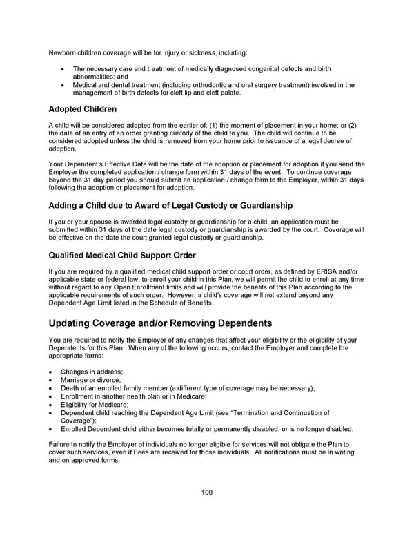 Benefit Booklet: Plan 2 - Page 101