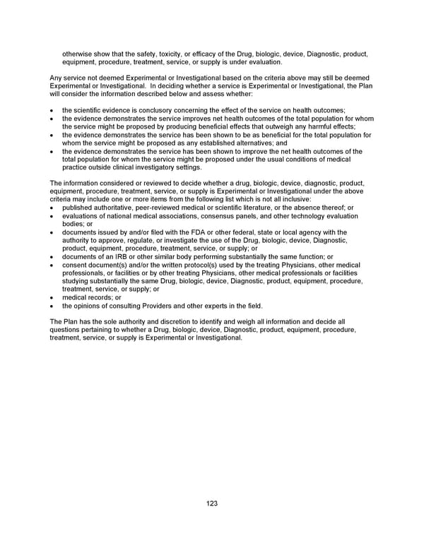 Benefit Booklet: Plan 2 - Page 124