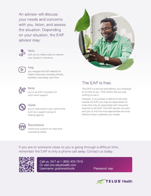 How to Use the Employee Assistance Program - Page 2
