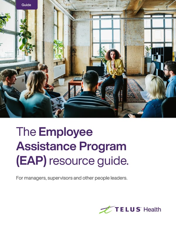 The Employee Assistance Program (EAP) Resource Guide - Page 1