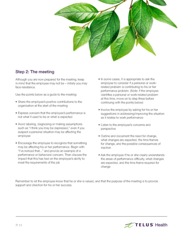 The Employee Assistance Program (EAP) Resource Guide - Page 11