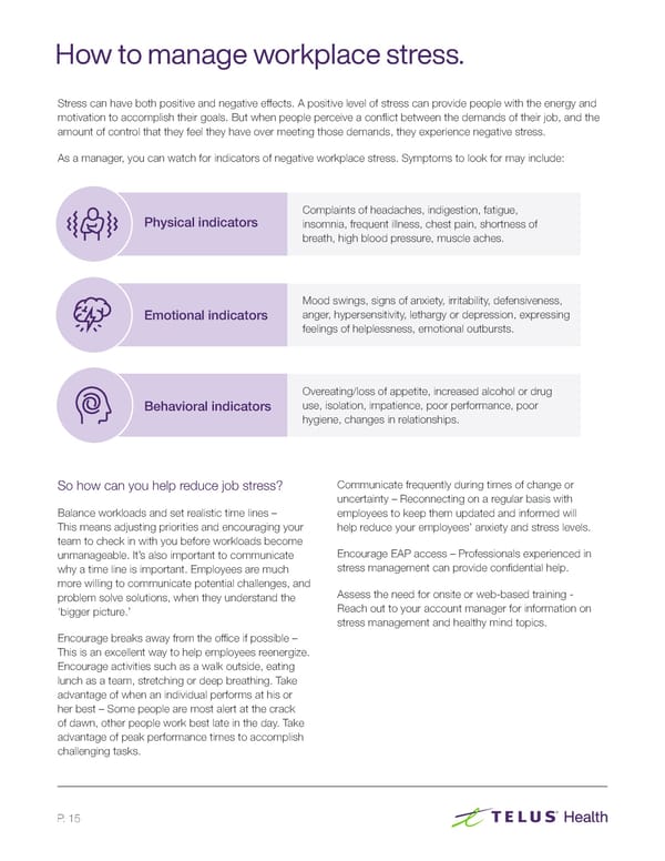 The Employee Assistance Program (EAP) Resource Guide - Page 15