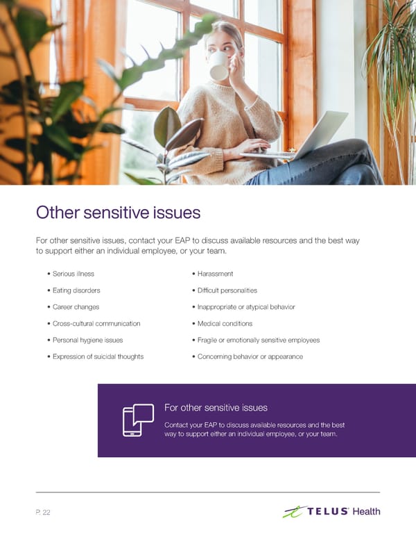 The Employee Assistance Program (EAP) Resource Guide - Page 22