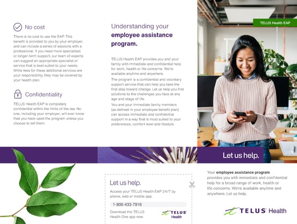 Understanding Your Employee Assistance Program - Page 1