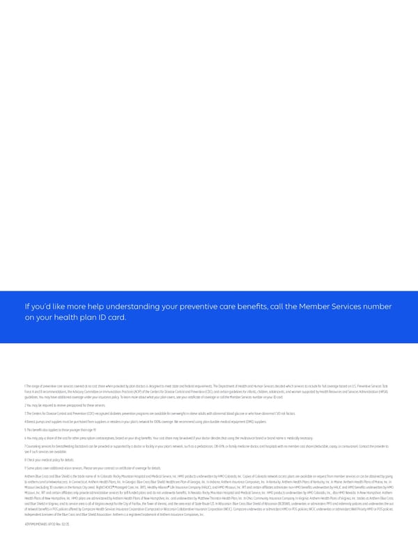 Understanding Preventive Care Benefits - Page 4