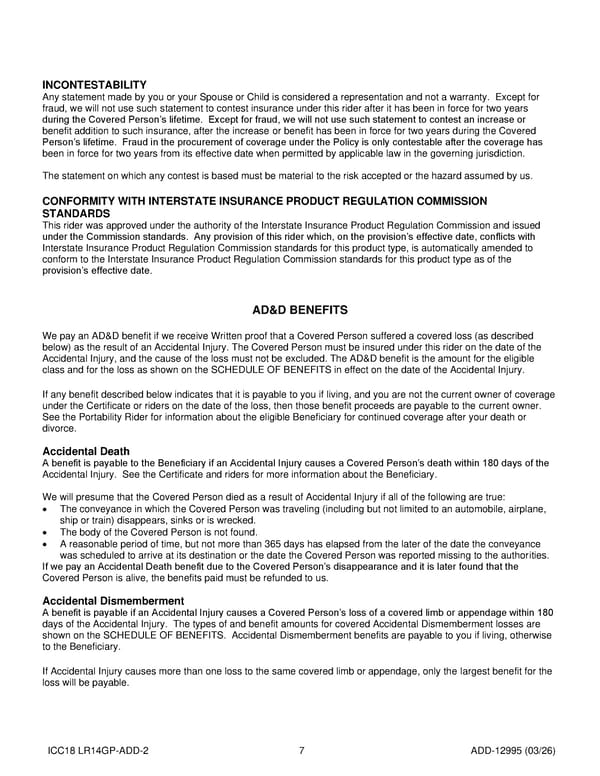 Noblesville Schools Group Term Life Insurance Plan - Page 64