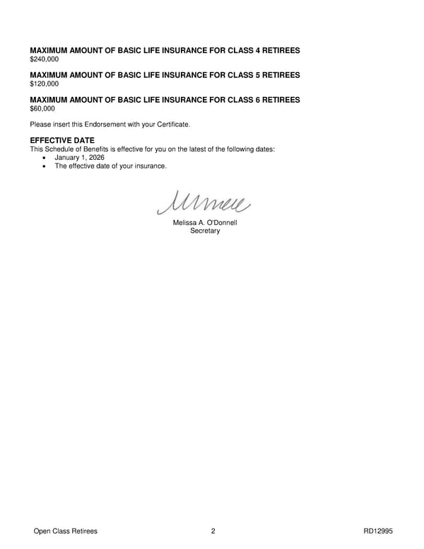 Noblesville Schools Group Term Life Insurance Plan - Page 70